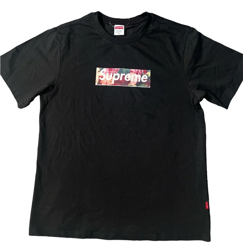 Supreme | Shirts | Supreme Floral Box Logo Tshirt Nwt | Poshmark